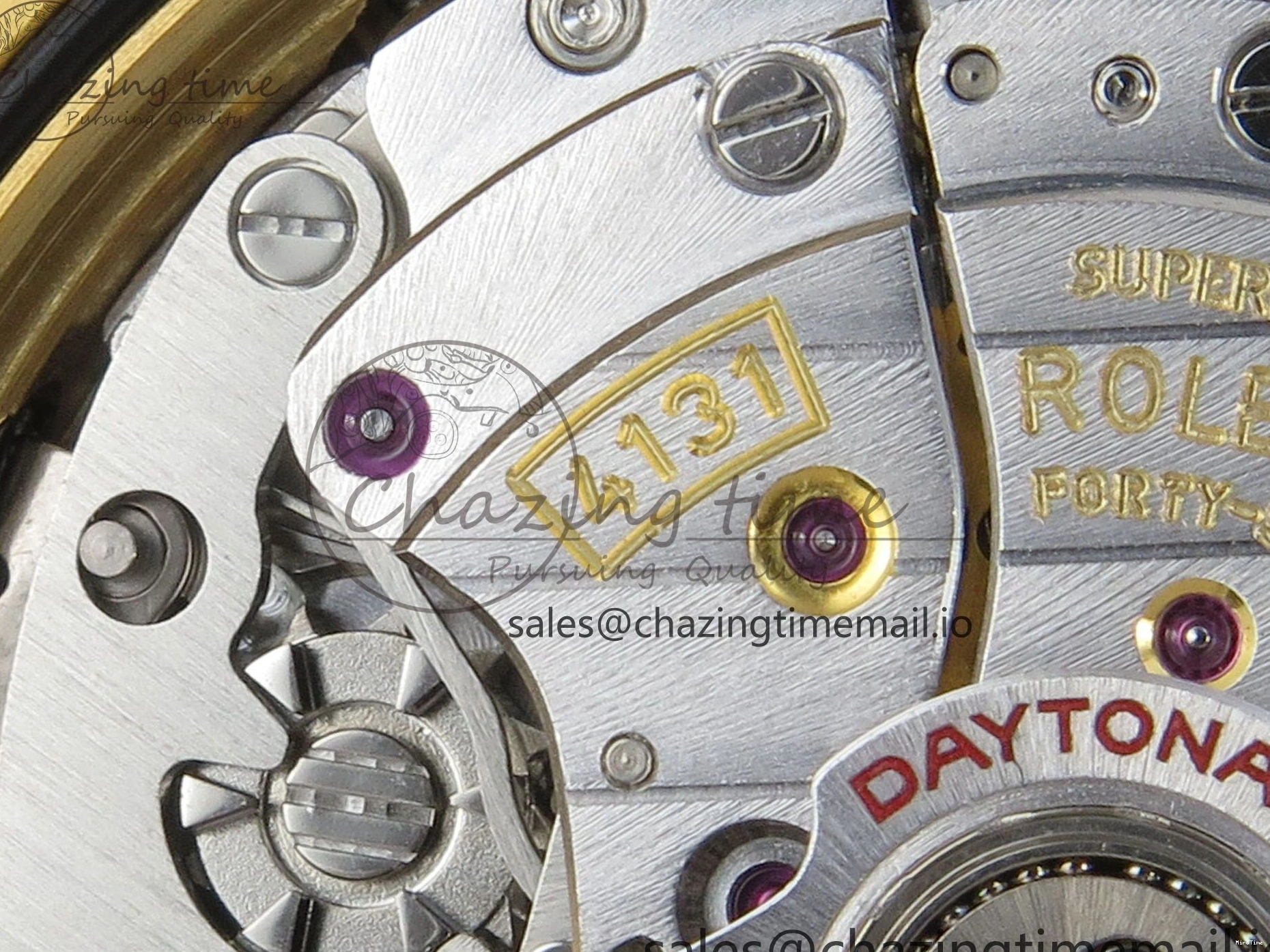 MiroTime 0524 Daytona 126518 VSF 1:1 Best Edition YG Black Dial on Oysterflex Strap VS4131 V2 (Weighted) Refined 329